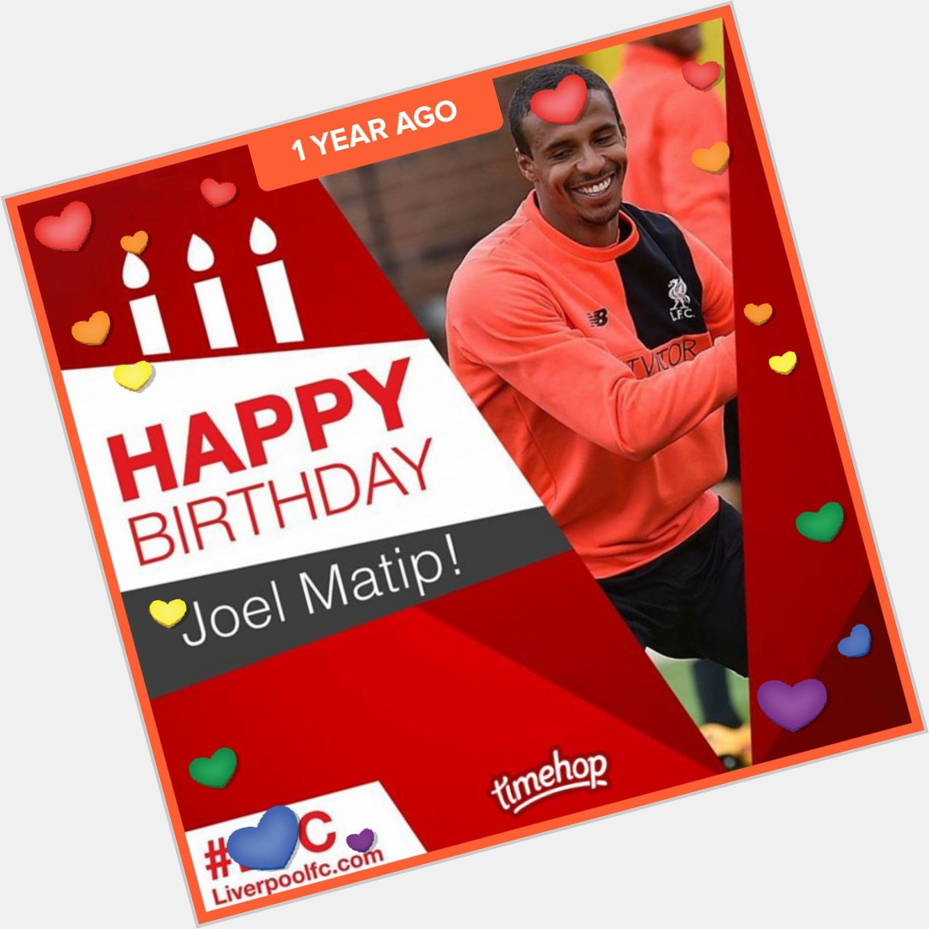 Happy 26th birthday Joel Matip hope you have a brill day YNWA        