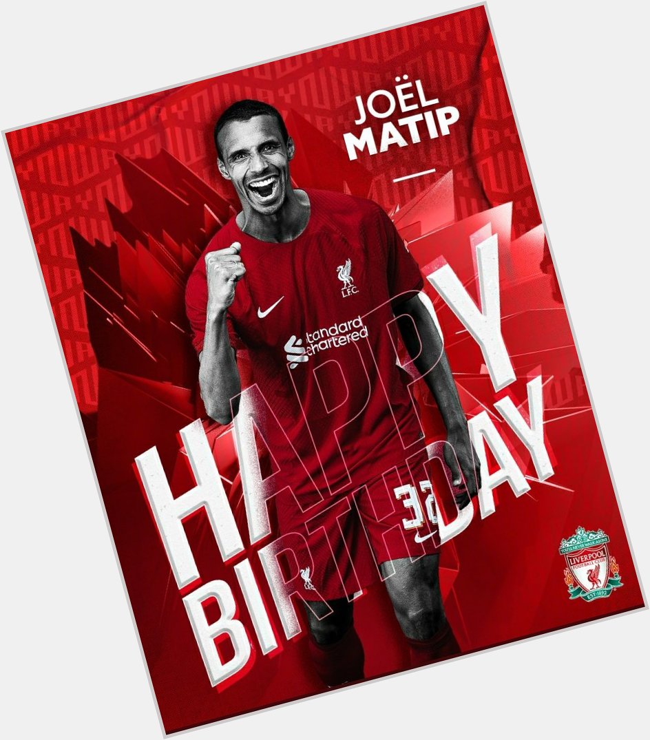 Happy birthday Joël Matip!!!! 