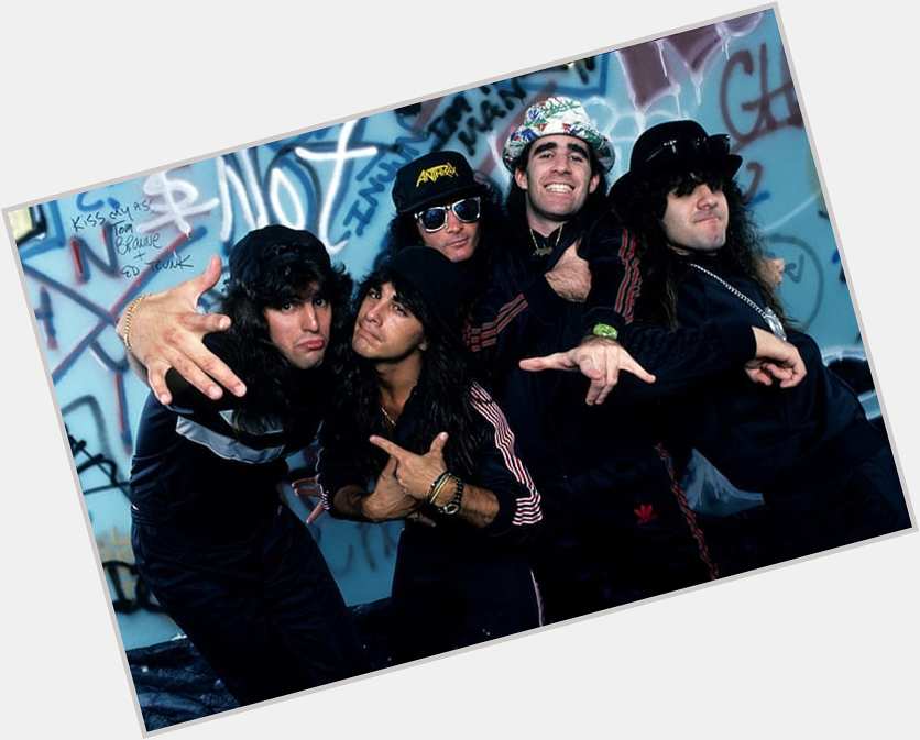 Happy Birthday to Joey Belladonna, born on October 13, 1960.   Anthrax 1987 by Mark Weiss  