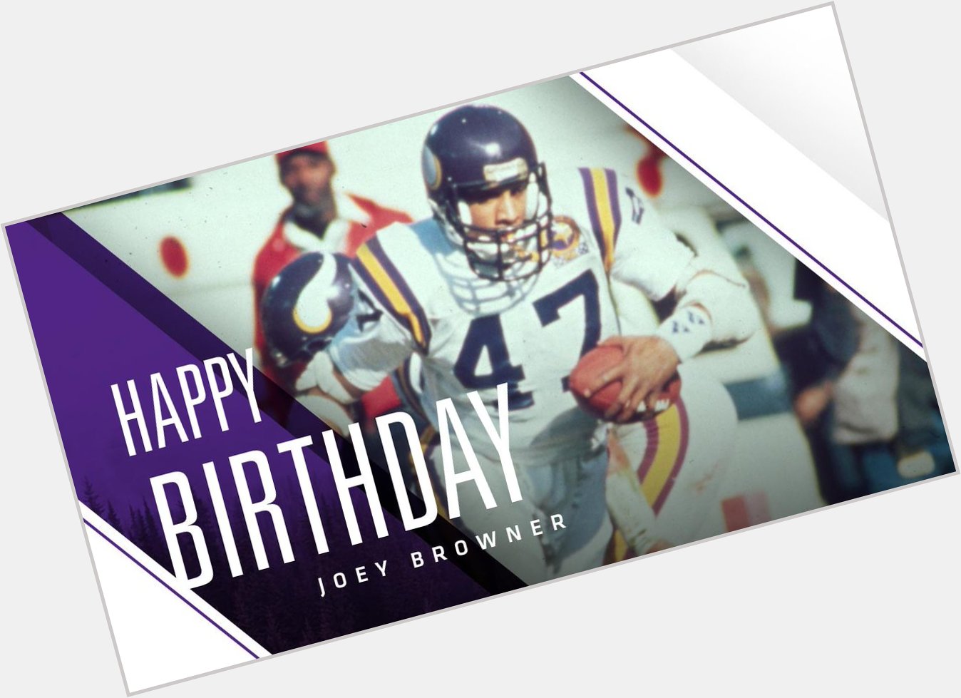 Happy Birthday to Ring of Honor Safety Joey Browner!  