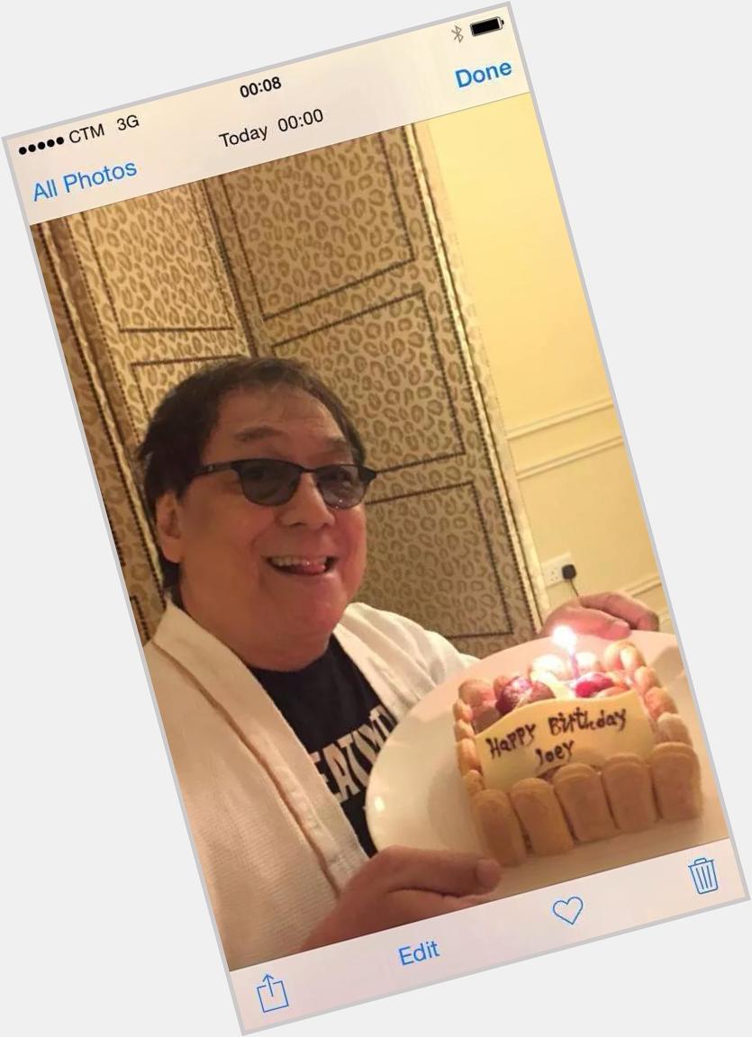  happy birthday Mr.Joey De Leon.god bless u.. Celebrate anniversary the miracle of sun OUR LADY OF FATIMA 