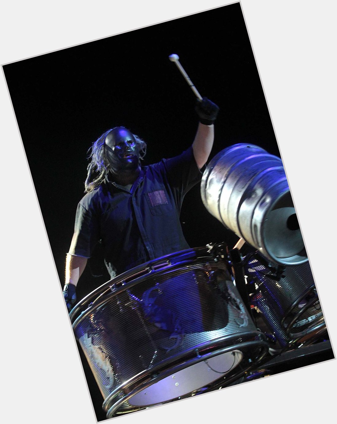 Happy Birthday Joey Jordison!   has rocked 3 times!  by Jim Hill from 2015 tour 