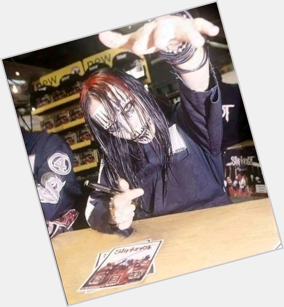  Happy birthday to the best drummer in the world <3, ily joey jordison, very very much  