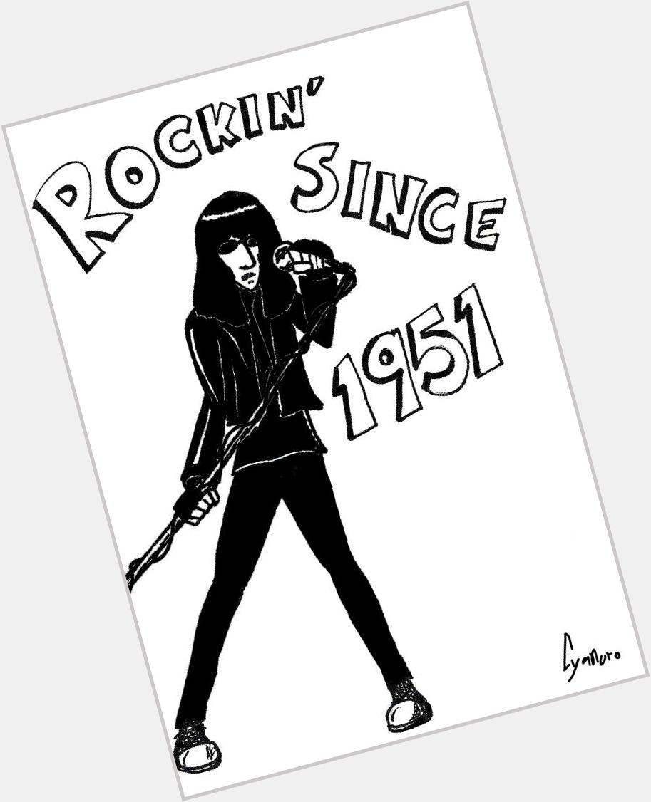 \"Hey ho,let\s go
Hey ho,let\s go...
...Happy birthday to me
Happy birthday Joey Ramone
Happy birthday to meeeeeeeeee\" 