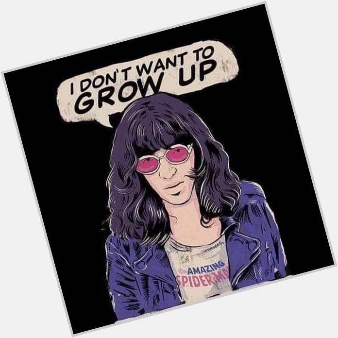 Happy 70th birthday to Joey Ramone!
May 19,1951 - April 15, 2001 