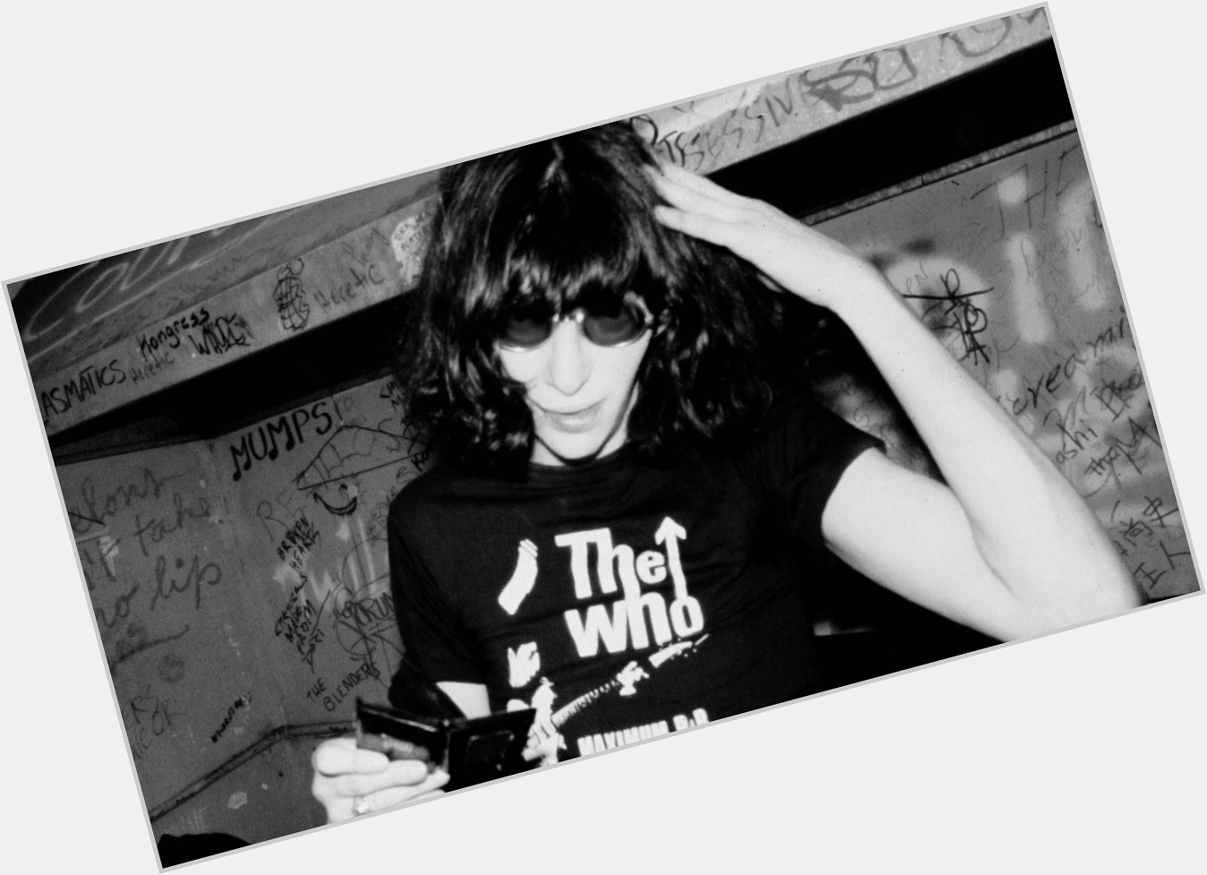 Happy birthday to Jeffrey Ross Hyman (May 19, 1951 April 15, 2001), a.k.a. Joey Ramone. 