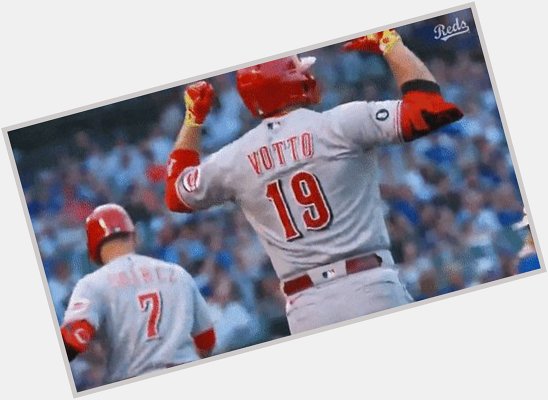 ...and THIS ONE Belongs to the Reds!!! 4-2 over the Cardinals!!! Happy Birthday Joey Votto!!! 