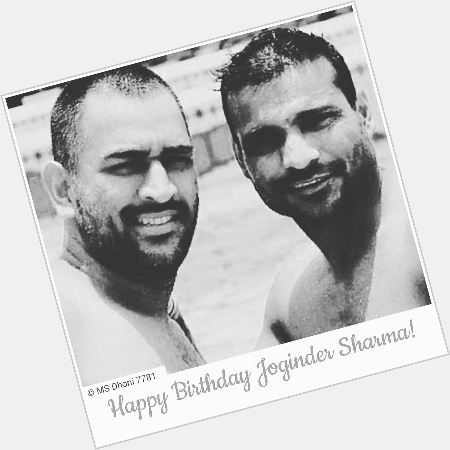 Happy Birthday Joginder Sharma!      