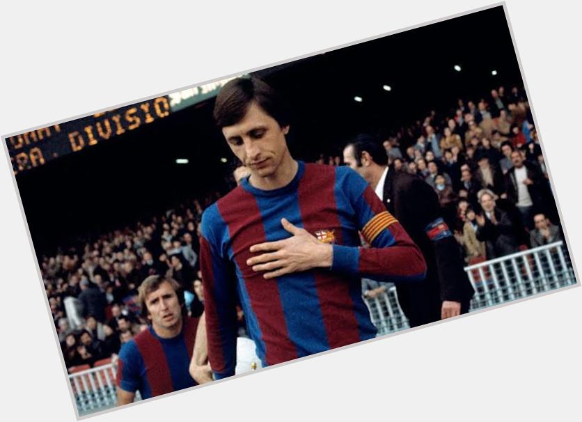 \"Quality without results is pointless. Results without quality is boring\"

Happy Birthday Johan Cruyff. 