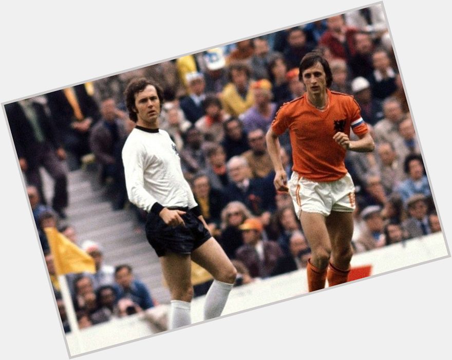 \"Cruyff was a brother to me \", said Beckenbauer.

Happy Birthday Johan Cruyff. 