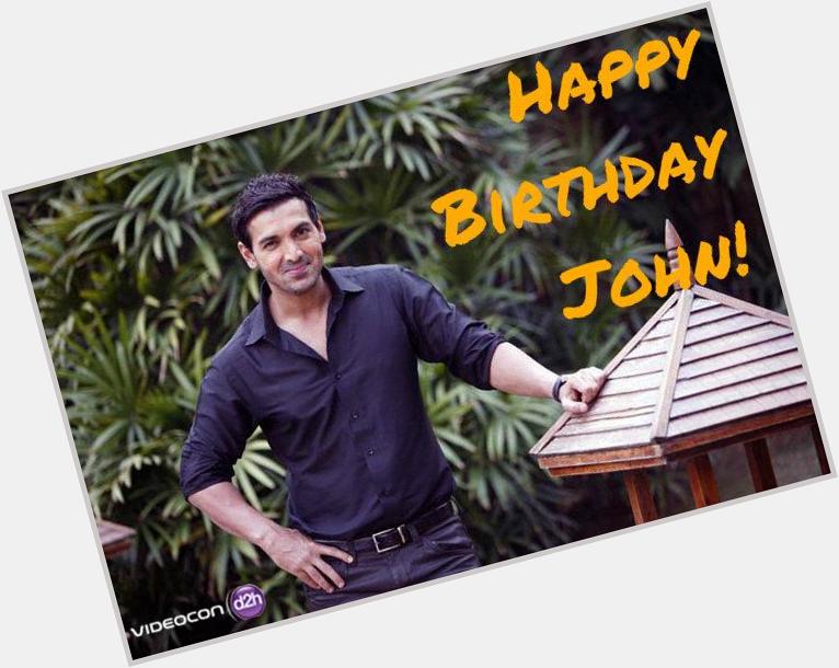 Happy Birthday to Bollywoods speedster, John Abraham!
Join us in wishing for the Dhoom star an amazing year ahead. 