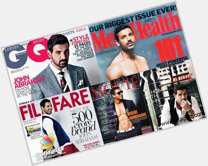 Happy Birthday : 5 magazines that he graced on!  