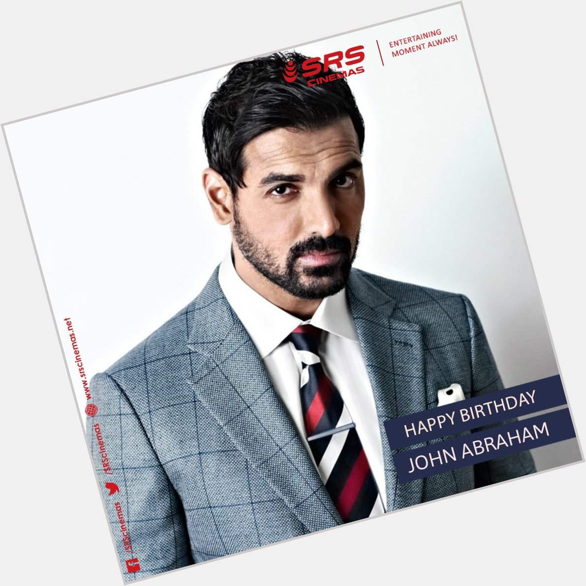 Very happy birthday to the hottest and fittest actor, John Abraham! 