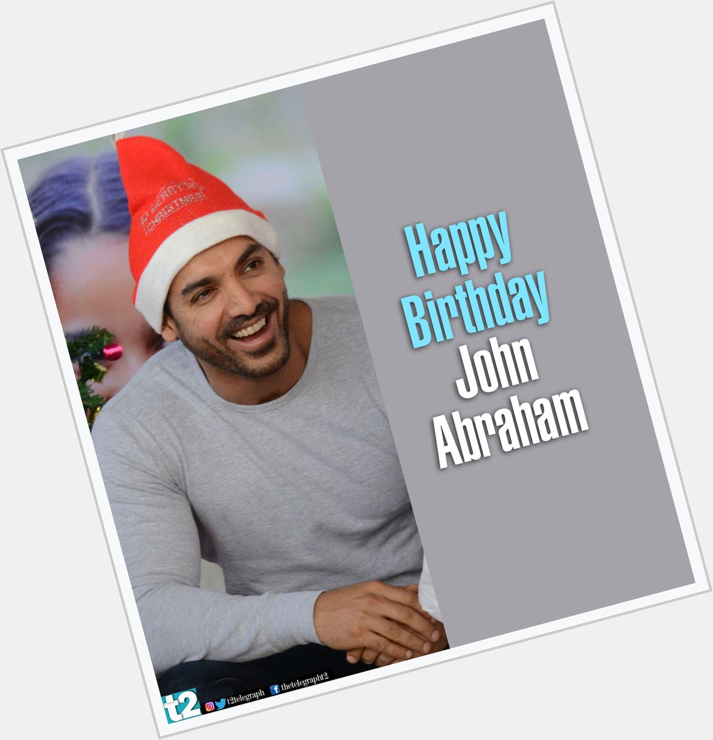 T2 wishes Bollywood\s hunk-in-chief John Abraham a very happy birthday! 