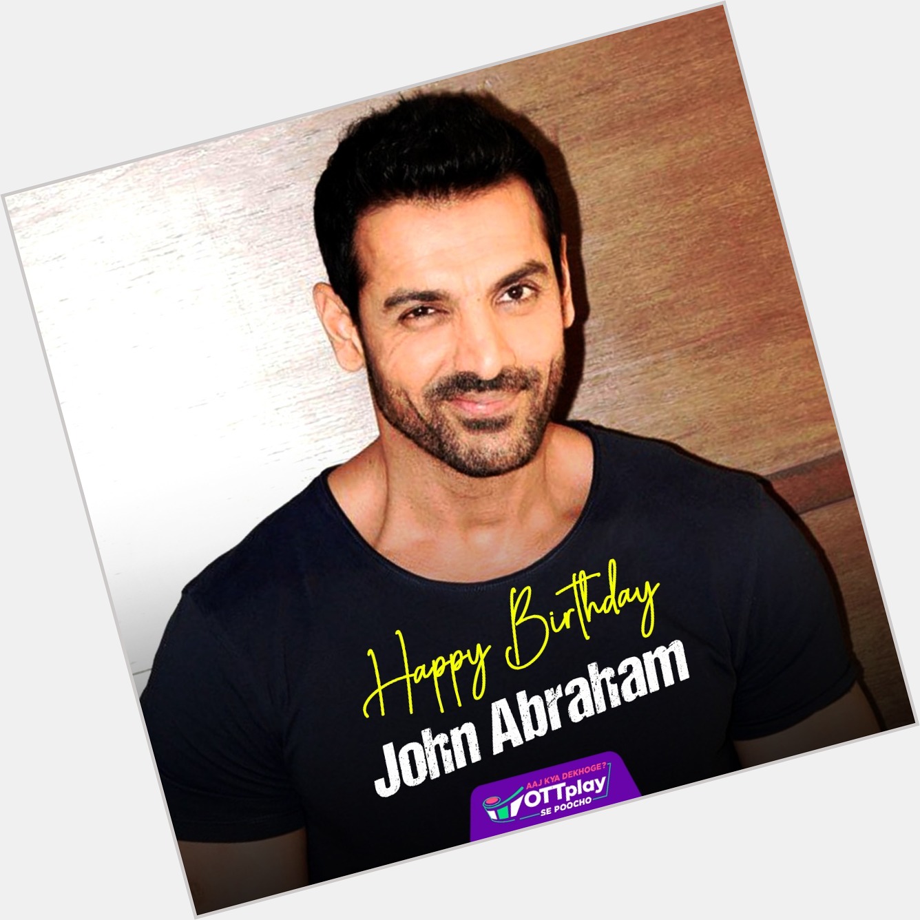 Happy Birthday to the king of physique and action, John Abraham 