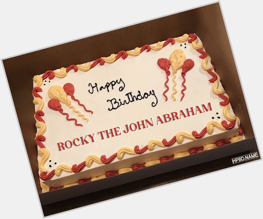 BIG WALA FAN OF JOHN ABRAHAM  WISH YOU A  HAPPY BIRTHDAY JOHN ABRAHAM SIR 