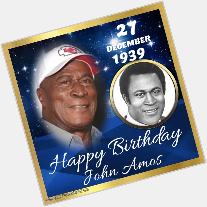 Happy birthday John Amos!  