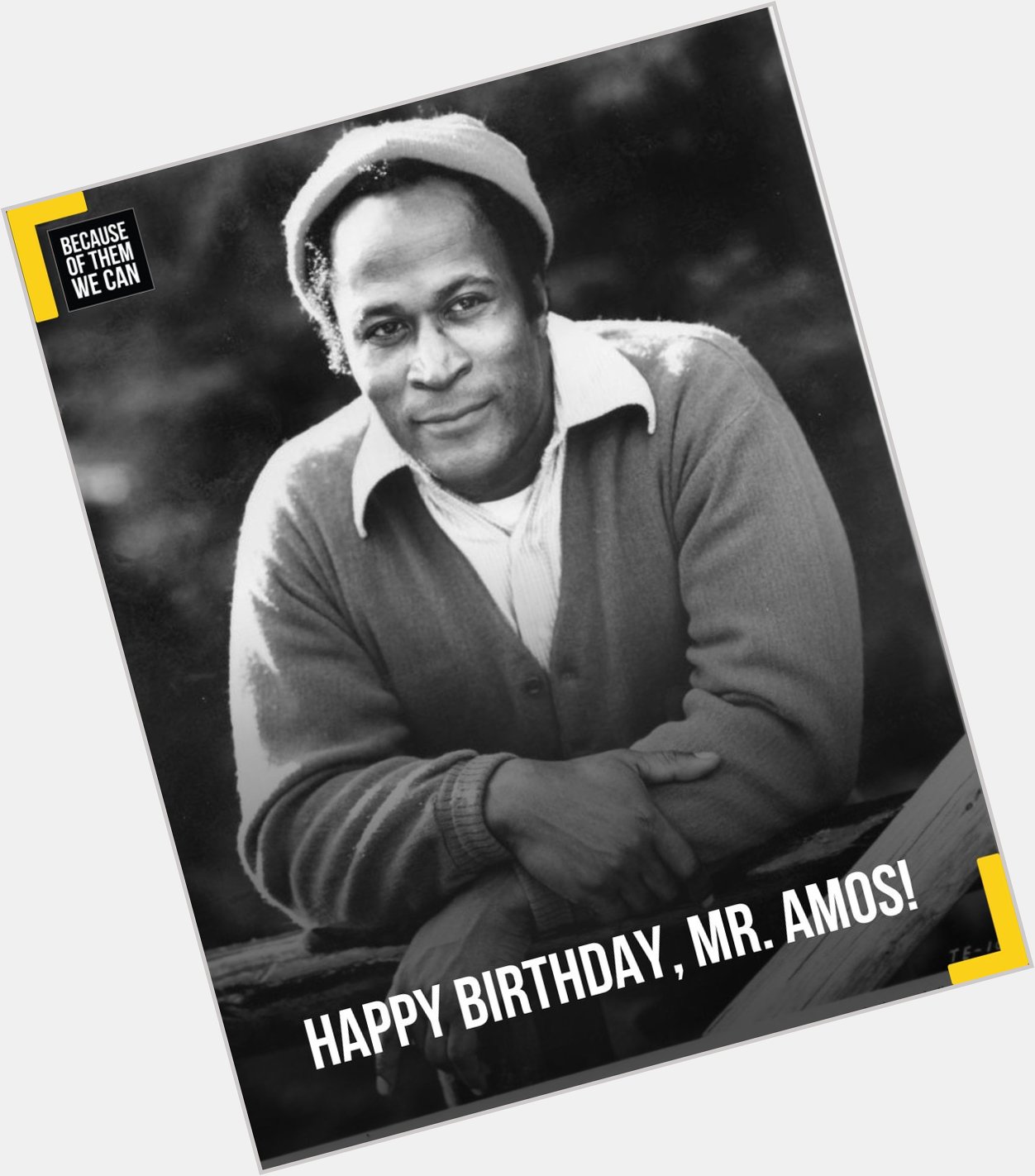 Happy 83rd birthday to the man who s given us some great films and good times, John Amos! 