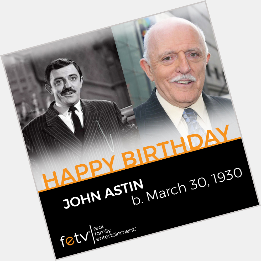 Happy Birthday to John Astin! The classic TV star turns 90 today.   