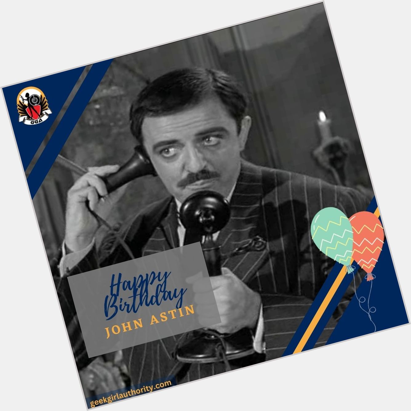 Happy Birthday to the OG Gomez Addams, John Astin!   