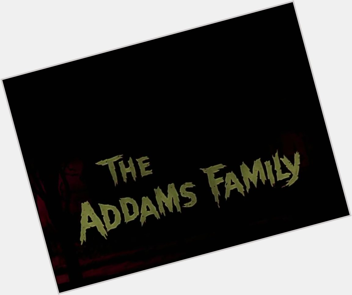 THE ADDAMS FAMILY (1964-66)

Happy 93rd Birthday John Astin 