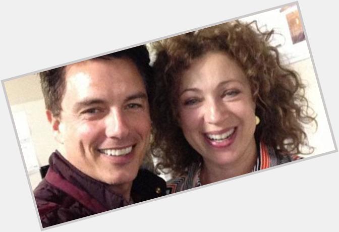 Happy Birthday the sweetiest sweeties <3 Alex Kingston and John Barrowman our River Song and Captain Jack Harkness.. 
