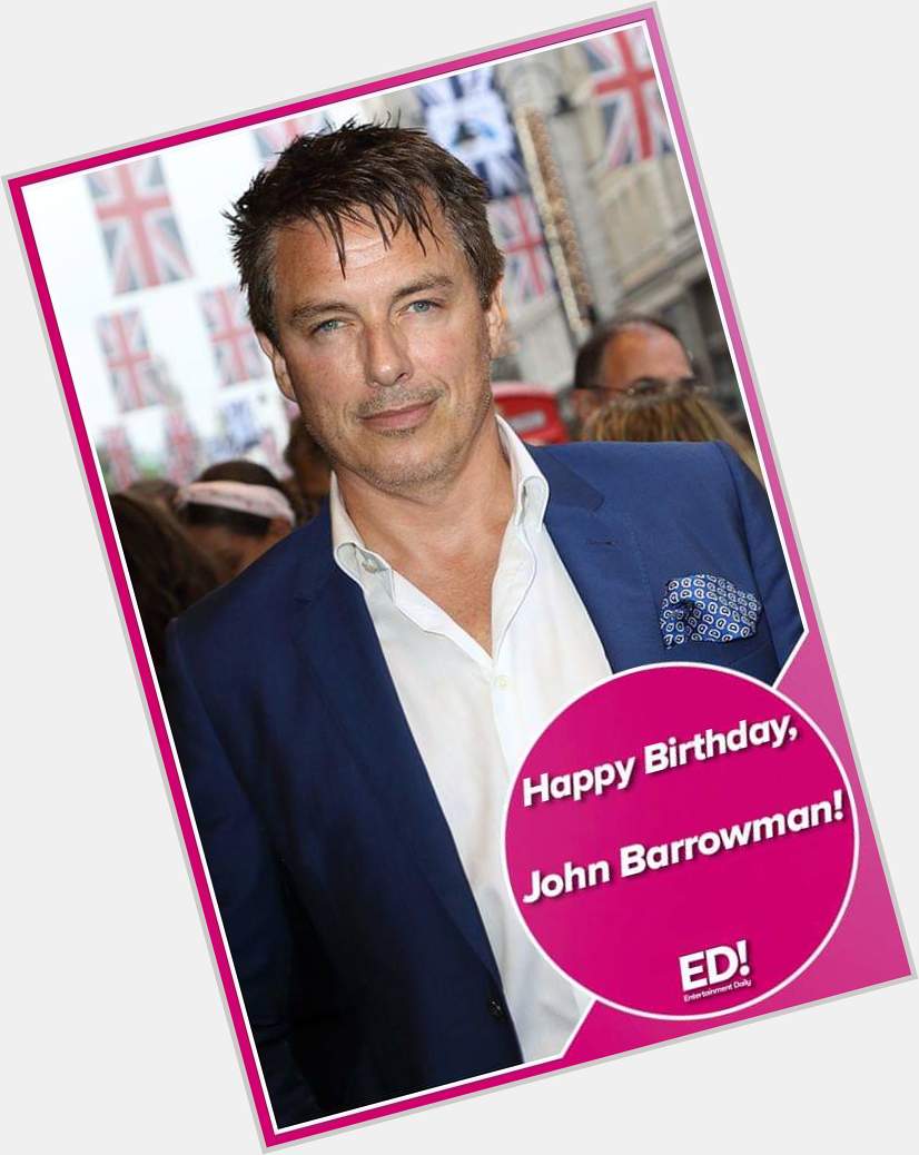 Happy 52nd Birthday John Barrowman! 