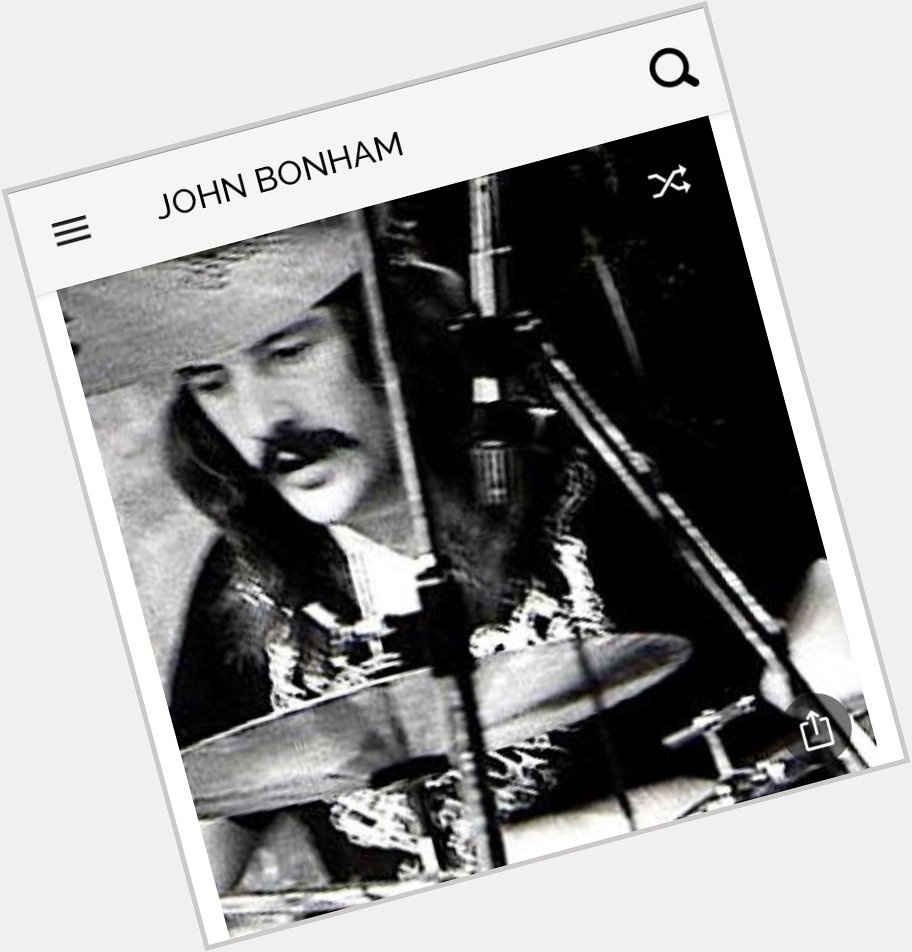 Happy birthday to this great drummer whose best known work was with Led Zeppelin.  Happy birthday to John Bonham 