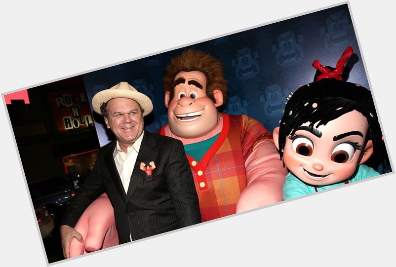 Happy birthday to John C. Reilly, the voice of Wreck-It Ralph! 