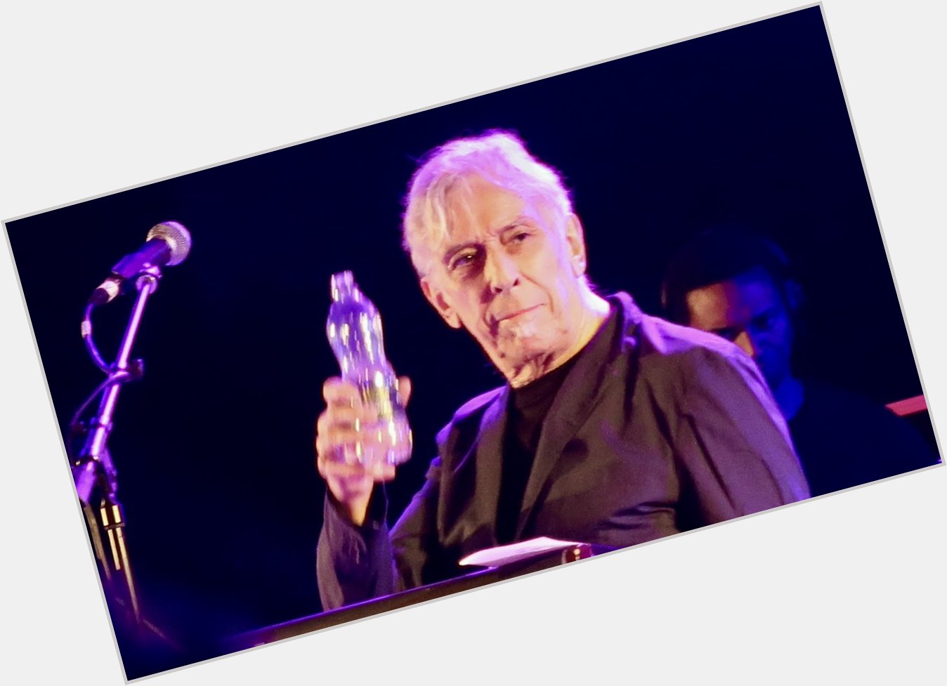 Happy birthday to John Cale - photos taken at in January 