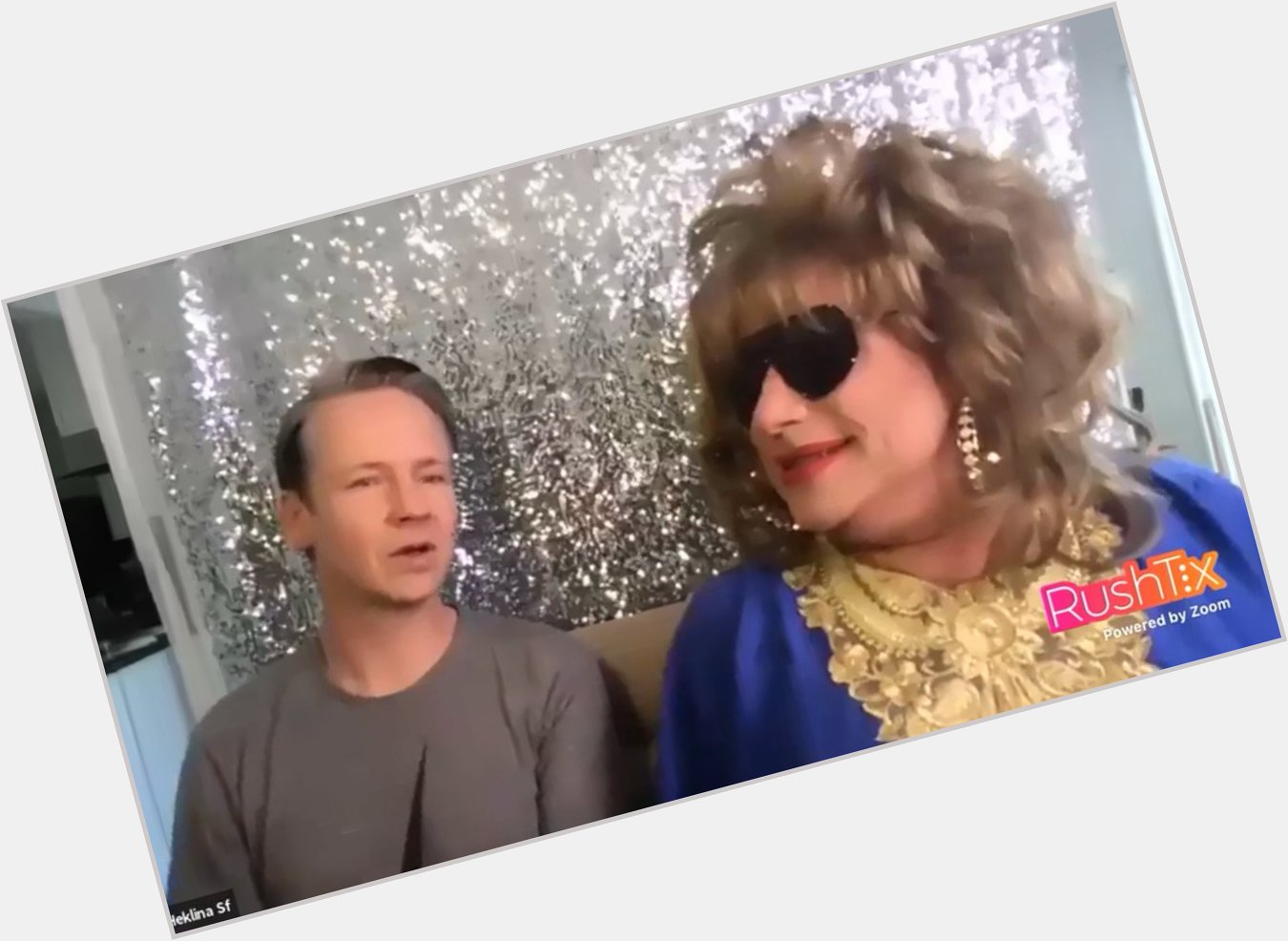 Happy birthday, John Cameron Mitchell! Sorry you have to spend it with that HAG !! 

Love ya, Heckles.  