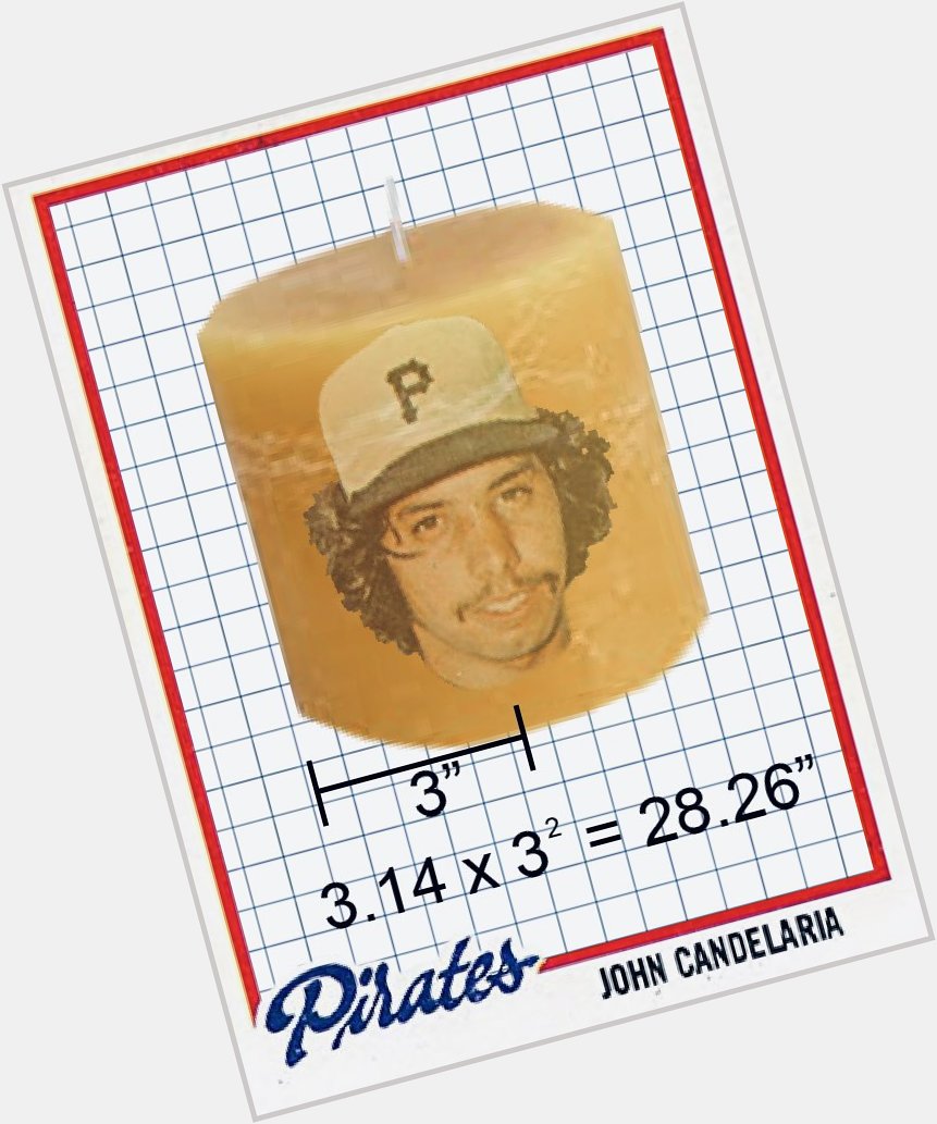 Happy 69th birthday John Candelaria!

(Hopefully this one is not too formulaic.) 