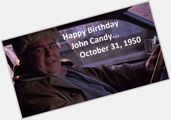 .Canadian icon. Truly missed. Happy birthday John Candy... and Happy Halloween! 