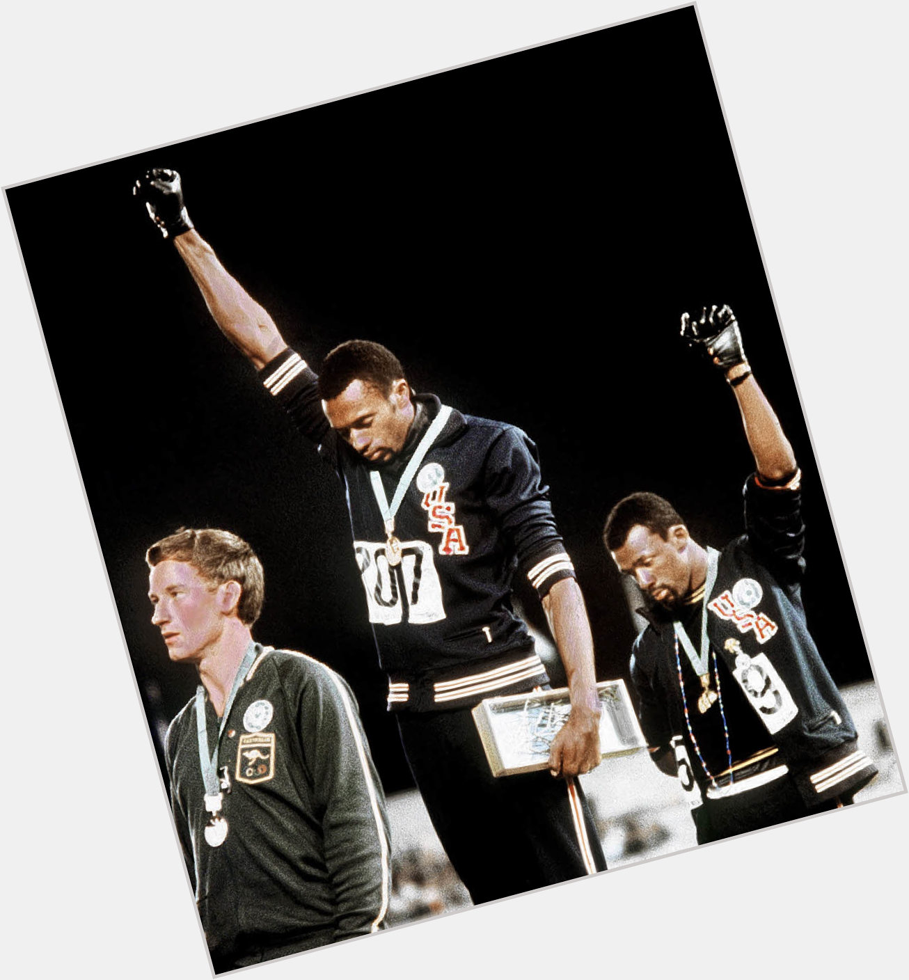 Using your platform for Freedom, Justice & Equality. Happy 70th Birthday John Carlos  