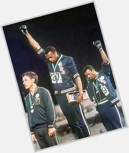 Happy Birthday s/o to a true hero,John Carlos. Olympian,portrait of undistilled courage. 70 years old. 
