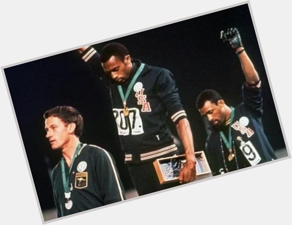 Happy Birthday John Carlos! The athlete who left an iconic impression on the world in the Olympics \68. 