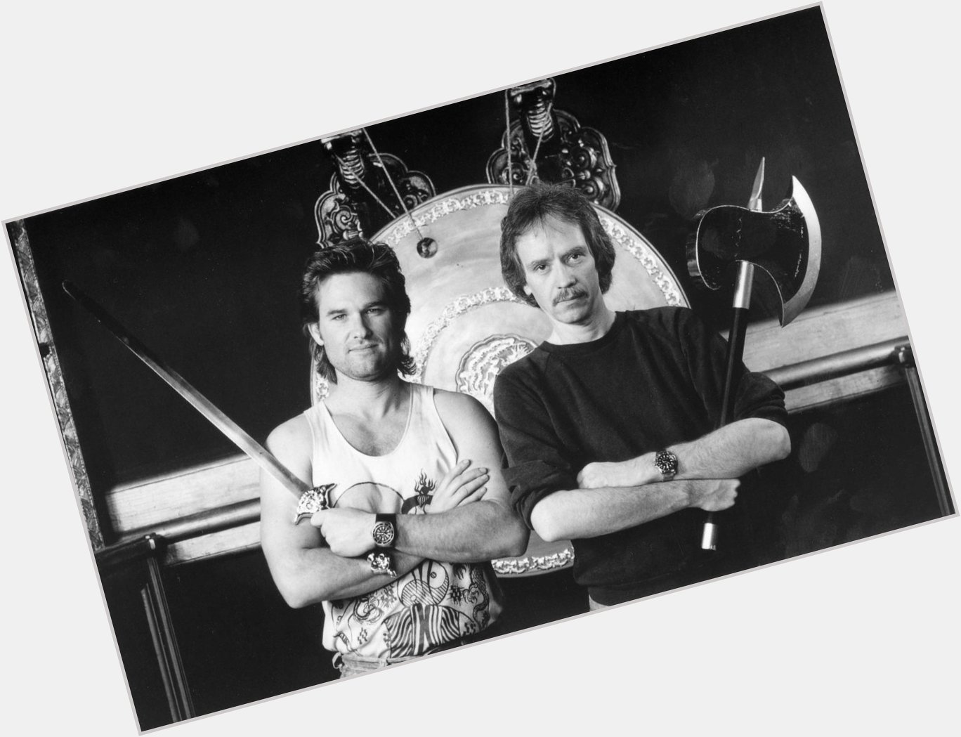 This picture is too powerful. Happy birthday! Happy birthday to John Carpenter, 