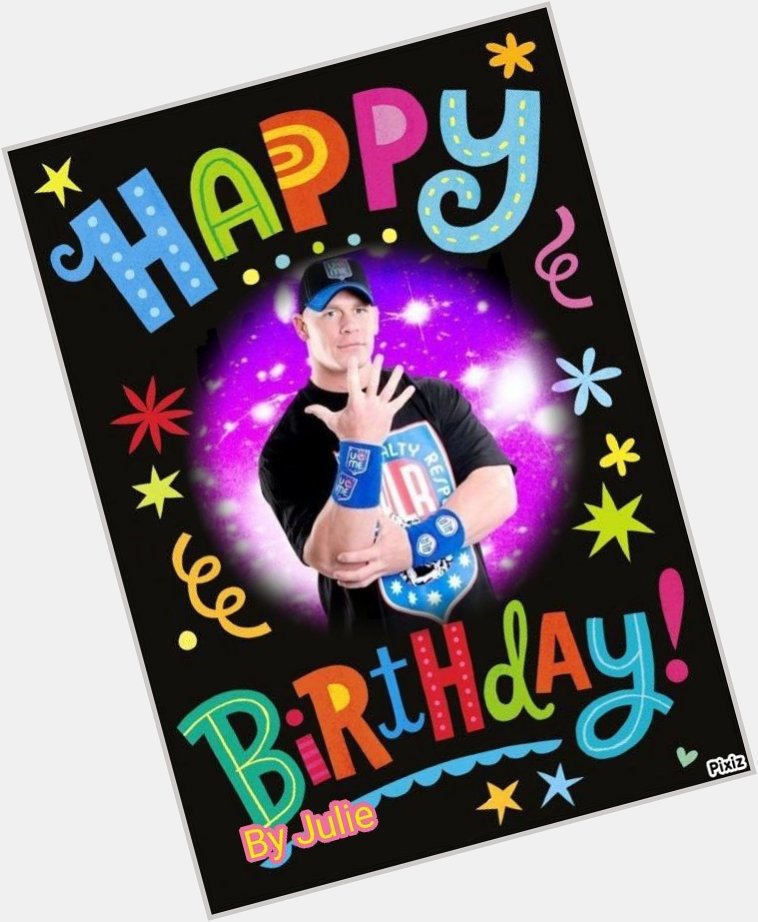 Happy birthday John Cena. My son\s birthday is today also and is his favorite wrestler 