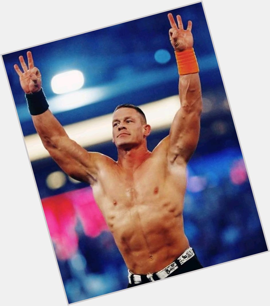 Happy Birthday john cena  One of the best wrestler, actor and Rapper .
Never give up    