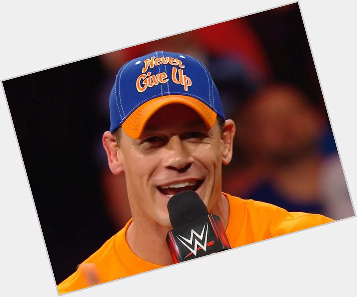 Happy Birthday to legendary WWE Superstar John Cena. \"  You can\t see me!\" 
