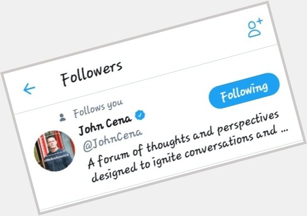 John Cena Follow My message ID Am Happy and Once More ,

Happy Birthday 