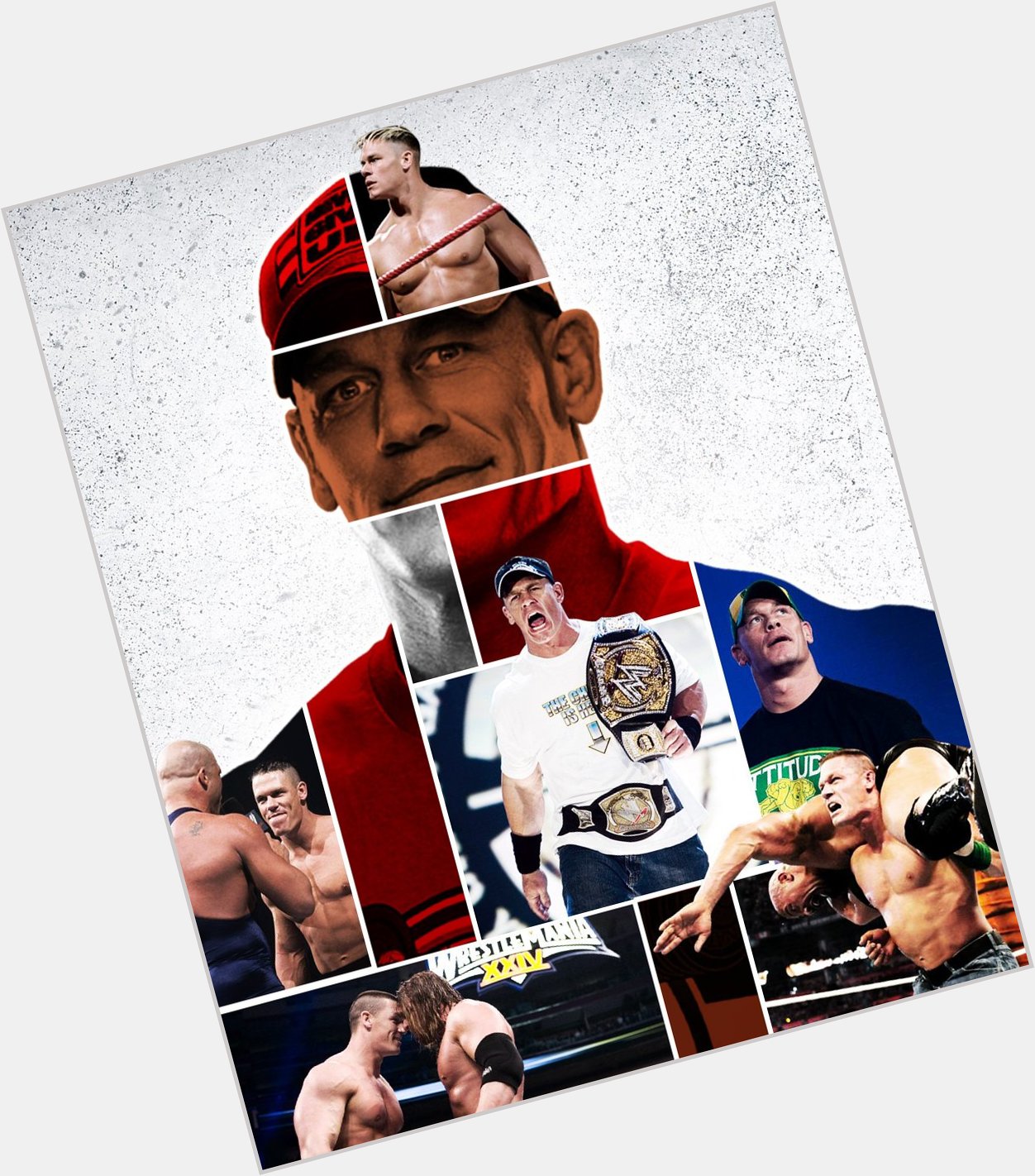 G.O.A.T Of WWE 
Started Watching WWE For This Legend  Happy Birthday John Cena 