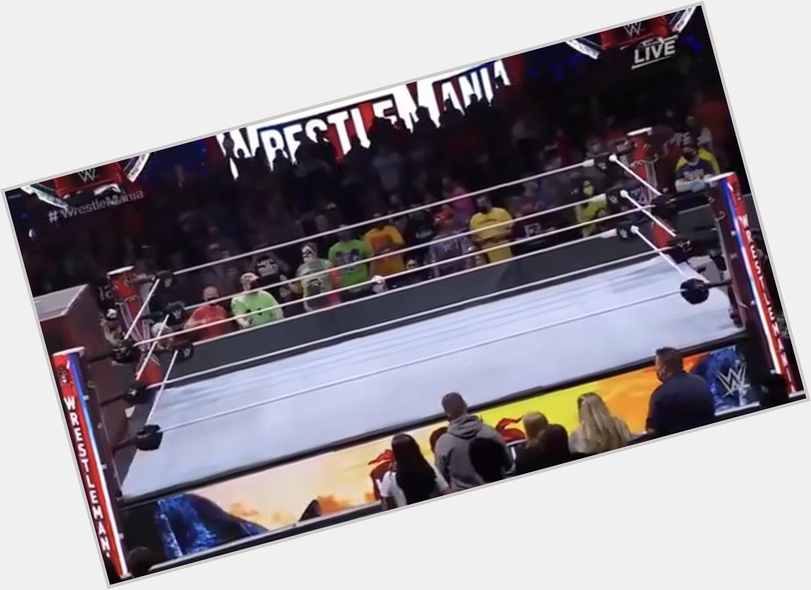 Happy birthday to John Cena, who made a brief cameo appearance at WrestleMania 