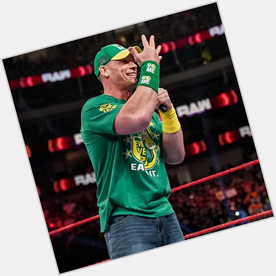 I can t see the fact that this blank pic is 45 happy birthday John cena     