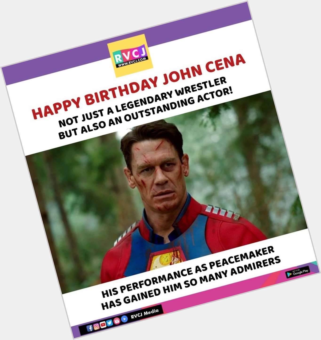 Happy Birthday John Cena!    