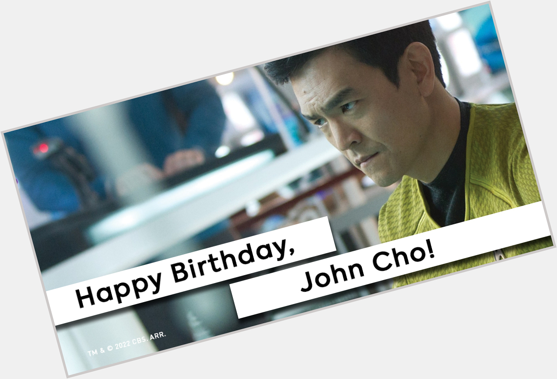 Happy Birthday, John Cho! 