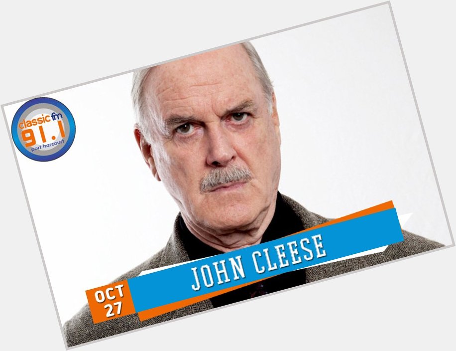 Happy birthday to veteran actor and comedian John Cleese 