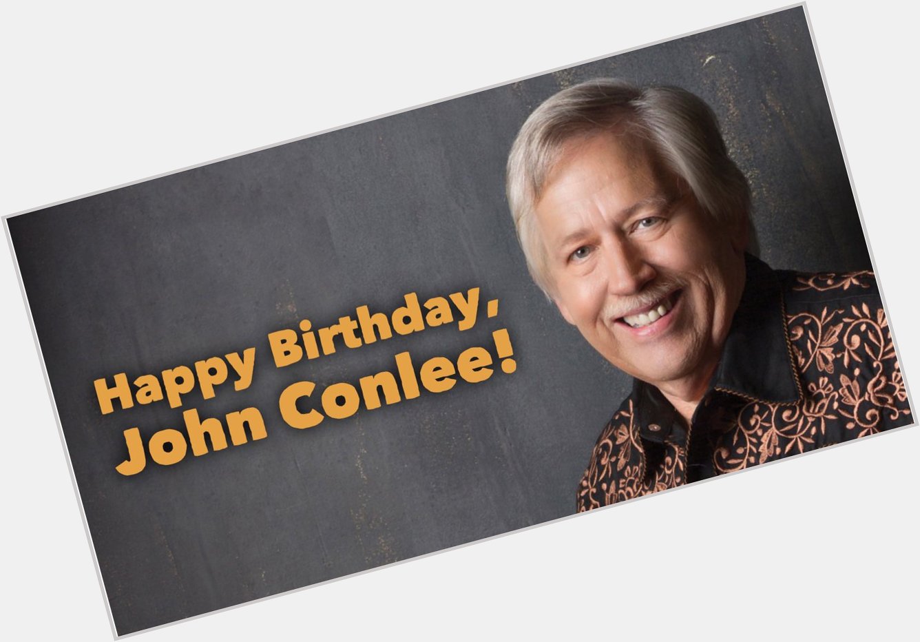 Happy Birthday to John Conlee! What s your favorite of his country hits?  