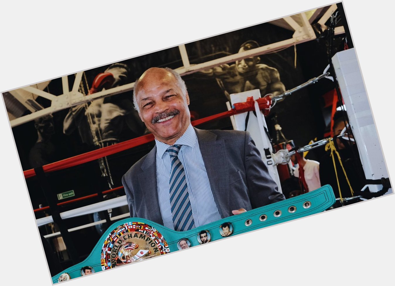 Happy 70th birthday to our patron John Conteh MBE.
We\re honoured to have you    