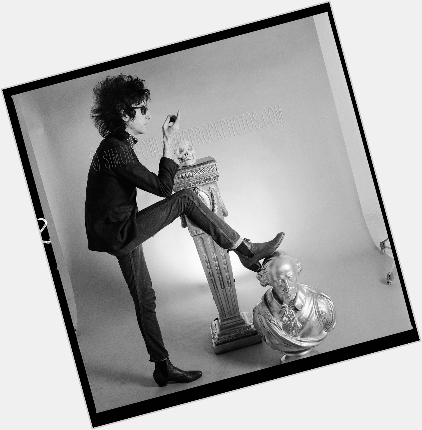 Happy birthday today to the \Bard of Salford\ Dr John Cooper Clarke 